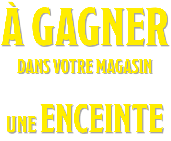 À gagner dans votre magasin : une enceinte